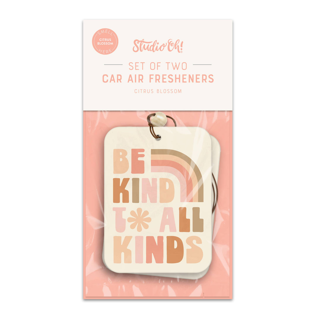 Be Kind to All Kinds Car Air Freshener