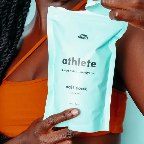 Athlete Bath Salt Soak: 3.5oz