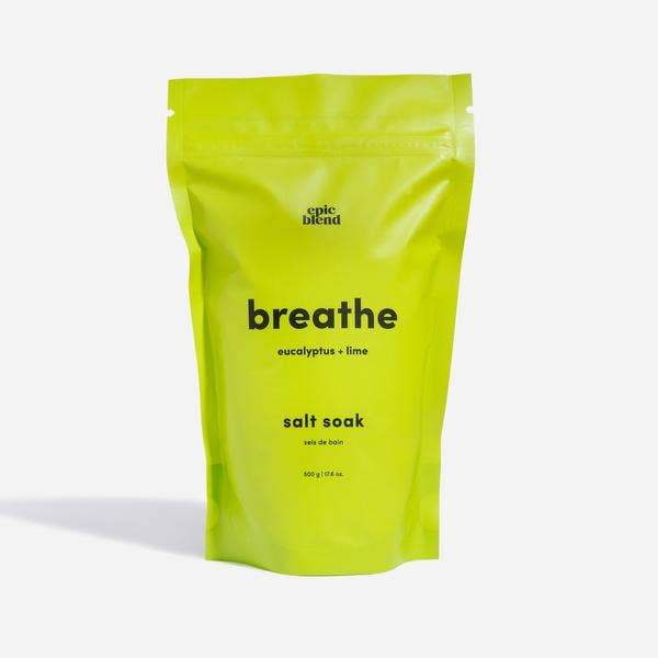 Breathe Bath Salt Soak: 3.5oz
