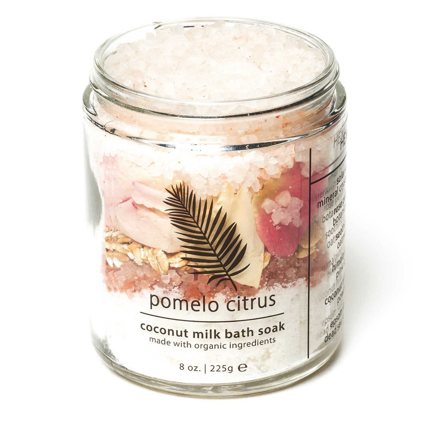 Coconut Milk Bath Soak: Sea Salt Orchid