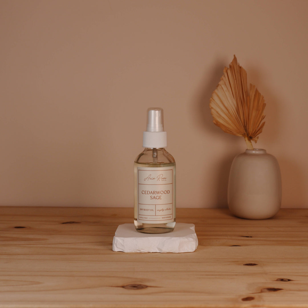 Cedarwood Sage Dry Body Oil