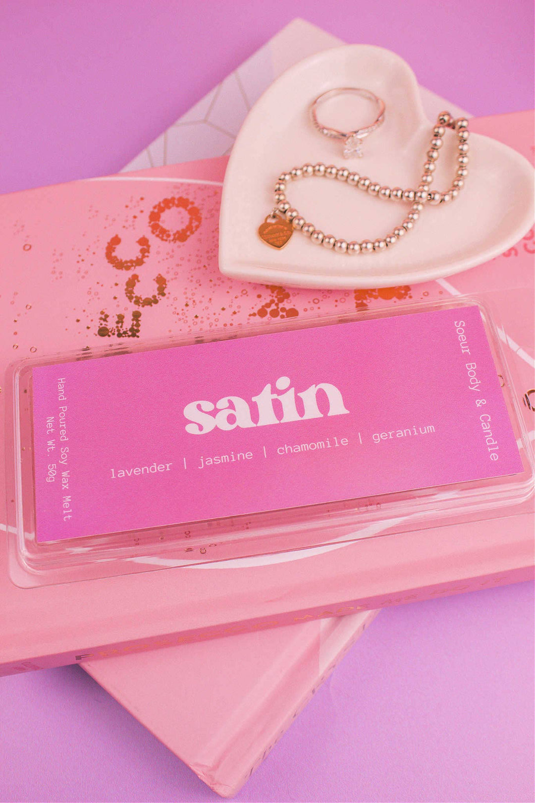 Satin Soy Wax Snapbar