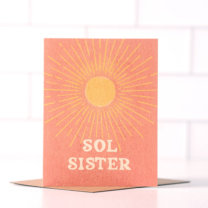 Sol Sister - Boho Friendship Card