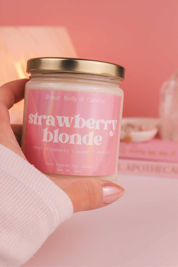 Strawberry Blonde Soy Candle