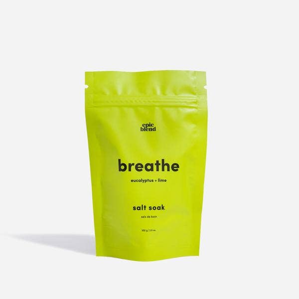 Breathe Bath Salt Soak: 3.5oz