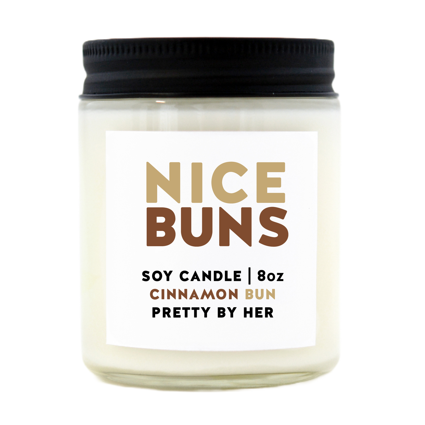 Nice Buns Soy Candle | Funny Fall Candle