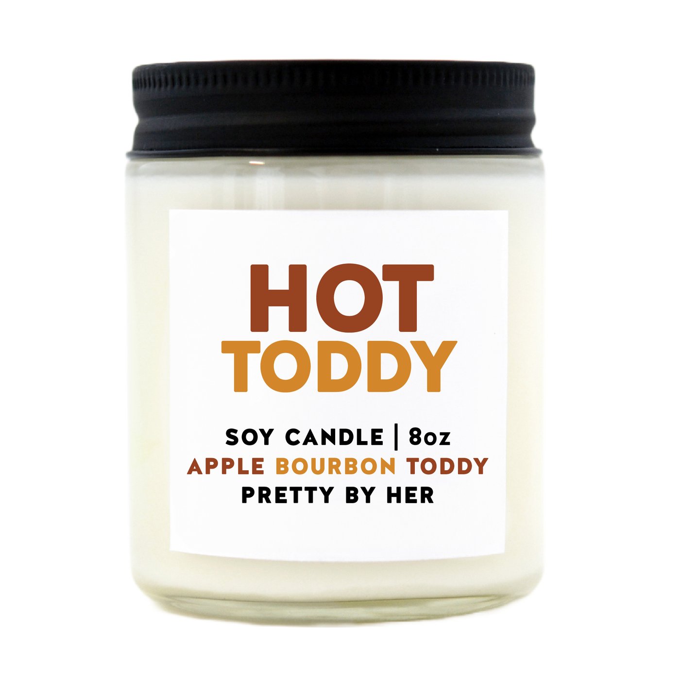 Hot Toddy Soy Candle | Funny Fall Candle
