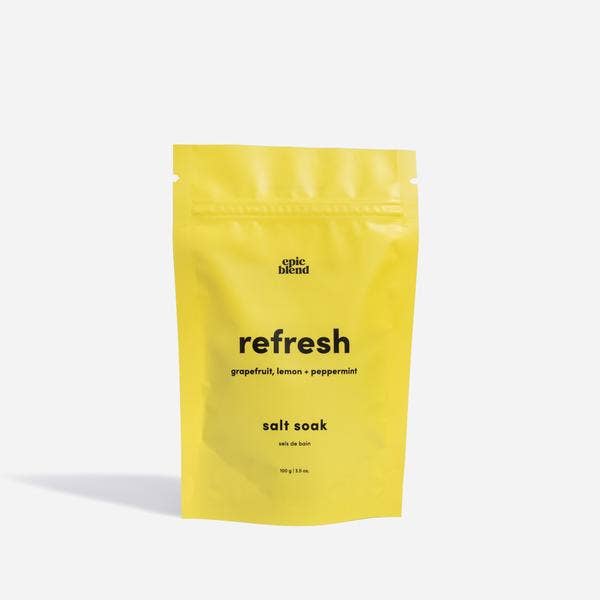 Refresh Bath Salt Soak: 3.5oz